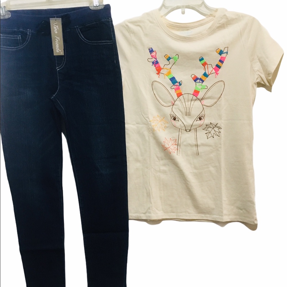 Girl's Top size 14/16 Jeans size 14